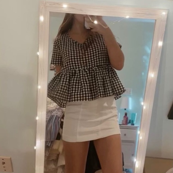 plaid/checkered top - Picture 2 of 3